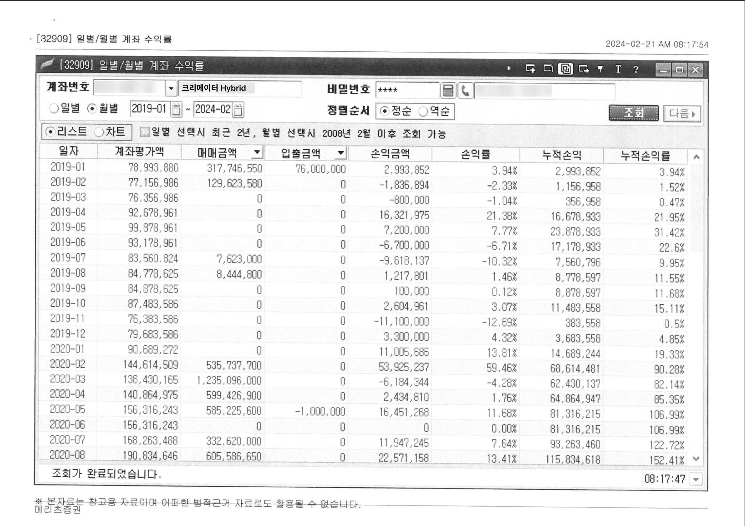 플레이위드 수익 인증 이미지