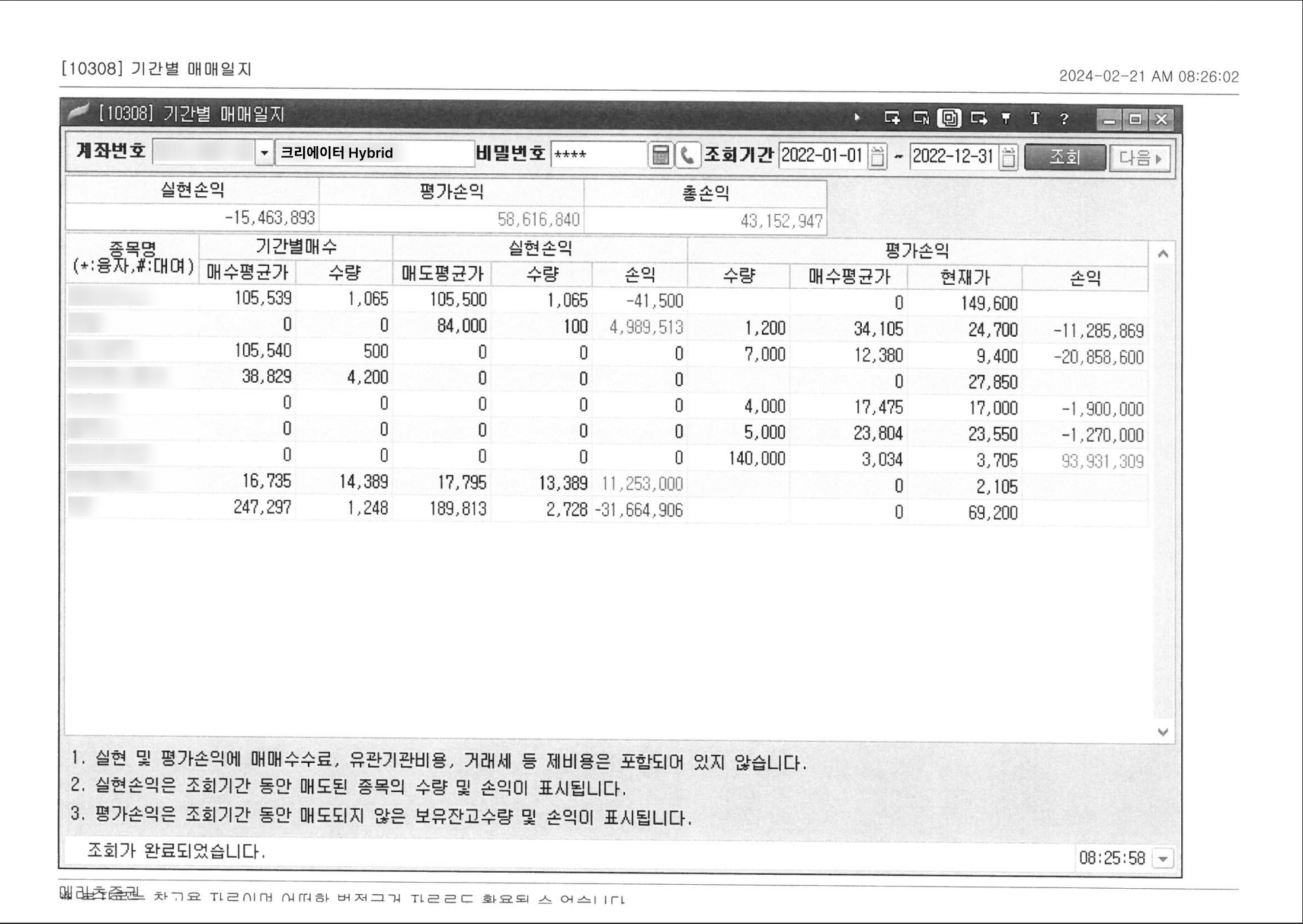 F&F홀딩스 수익 인증 이미지